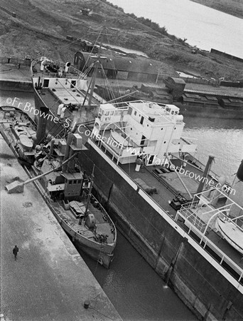 DOCKS FROM ROOF OF RANK'S SILO